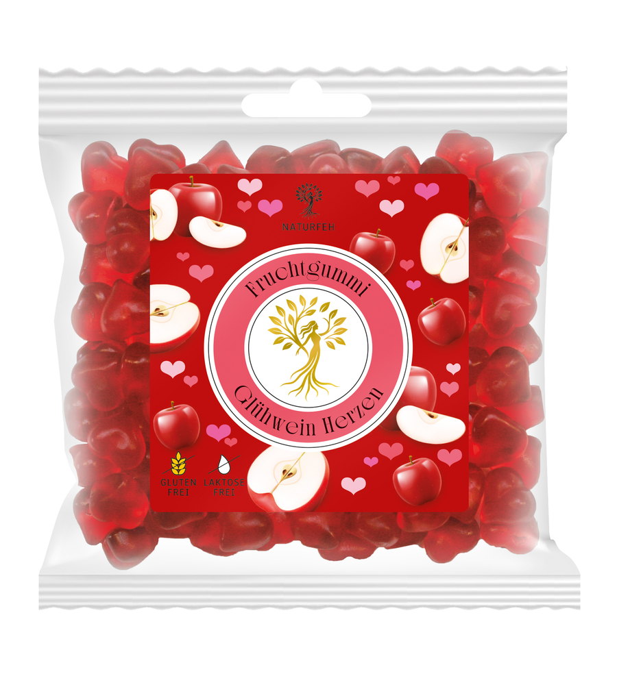 NATURFEH Glühwein-Herzen