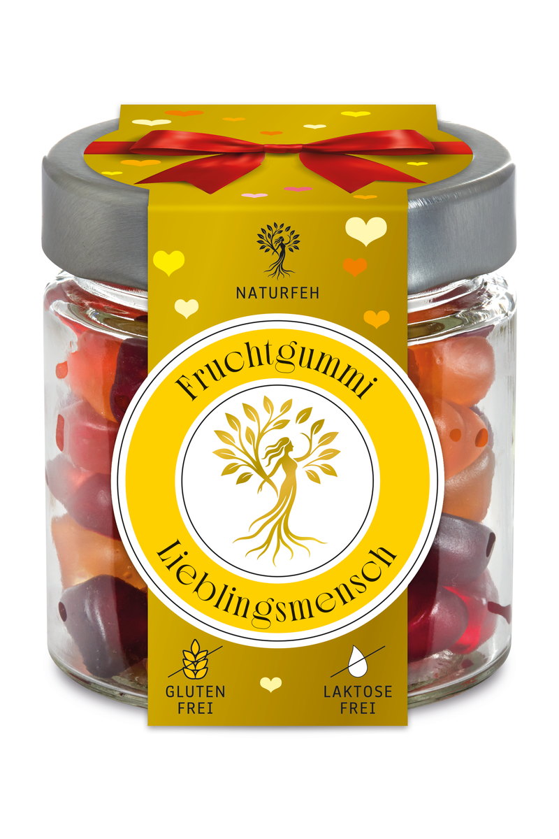 NATURFEH Geschenkglas Lieblingsmensch